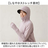 ラッシュガード レディース 通販 吸汗速乾 ジップアップ フード付き 指穴付き 日焼け防止 海水浴 プール ひんやり スポーツウェア ランニング フィットネス 水陸両用ウェア