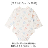 ベビー ロンパース ベビー服 通販 男の子 女の子 新生児 赤ちゃん 長袖 ルームウェア おしゃれ キッズ かわいい 子ども服 コットン 綿 パジャマ 吸湿 スナップボタン やわらかい 出産祝い