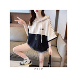 パーカー 半袖 レディース 通販 Tシャツ フード付き カットソー 夏 トップス スウェット トレーナー プルオーバー フードパーカー 半袖パーカー おしゃれ かわいい ゆったり