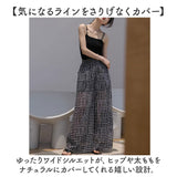 ワイドパンツ レディース 通販 ロングパンツ ゆったり シアーパンツ ロング丈 フレアパンツ 体型カバー おしゃれ かわいい 透け感 ボトムス 春 夏 秋 ウエストゴム きれいめ ズボン