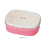 お弁当箱 400ml 1段 一段 通販 ランチボックス ワンタッチランチ 弁当箱 lunch box ワンタッチ ワンタッチ開閉 蓋 押すだけ 仕切り 斜め ななめ スライド 調整 ランチ 弁当 お弁当 大人