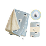 ぎゅっとおにぎりさん ブランケット 通販 膝掛け ひざ掛け 腰巻き ポンチョ ハーフケット お昼寝ケット 冬 ふわふわ 暖かい あったかい 防寒 大人 子供 キャラクター 可愛い おしゃれ