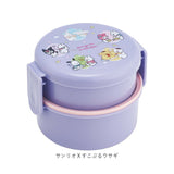 SKATER スケーター 弁当箱 お弁当箱 ランチボックス キャラクター 抗菌 丸型 2段 通販 二段 小さめ ランチ容器 500ml ランチグッズ ランチＢＯＸ 子供 子ども こども 園児 子供用 キッズ