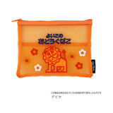 ポーチ 刺繍 メッシュ 通販 ペンケース レトロ コスメポーチ 小物入れ オールドリスタ Lサイズ 仕切り付き ペンポーチ 筆箱 化粧ポーチ かわいい おしゃれ トラベルポーチ 雑貨 ギフト
