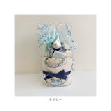 育児工房 おむつケーキ 通販 日本製 おむつ ケーキ オムツケーキ オムツ 腹巻 腹巻き ハラマキ スタイ ラトル ハンカチ 巾着 セット かわいい 可愛い 赤ちゃん 出産祝い プレゼント