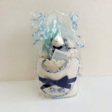 育児工房 おむつケーキ 通販 日本製 おむつ ケーキ オムツケーキ オムツ 腹巻 腹巻き ハラマキ スタイ ラトル ハンカチ 巾着 セット かわいい 可愛い 赤ちゃん 出産祝い プレゼント