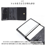 推し活 ミニ財布 通販 三つ折り財布 折財布 財布 サイフ さいふ 三つ折り クリアポケット ポケット 透明 クリア 小銭入れ お札入れ 推し 推し活グッズ オタ活 かわいい