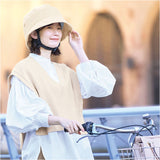 ヘルメット 自転車 帽子 通販 SG認証 自転車ヘルメット女性 ＳＧマーク 自転車ヘルメット帽子型 おしゃヘルクロシェ レディース 自転車用ヘルメット おしゃれ クロシェ オシャレ かわいい