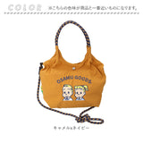 OSAMU GOODS ショルダーバッグ 通販 ショルダーバック 大きめ 斜めがけバッグ オサムグッズ 原田治 ナイロン 肩掛けバッグ ロープハンドル かわいい 軽量 軽い 撥水 キャラクター