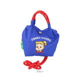 OSAMU GOODS ショルダーバッグ 通販 ショルダーバック 小さめ 斜めがけバッグ オサムグッズ 原田治 ナイロン ロープハンドル バッグ かわいい 軽量 軽い 撥水 キャラクター レディース