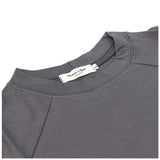 Tシャツ レディース 半袖 通販 クルーネック サイドスリット ヘムライン 綿 コットン カジュアル シンプル ゆったり 柔らかい 春 夏 秋 トップス おしゃれ かわいい