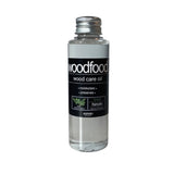 木に塗る オイル 120ml 通販 日本製 木材 木材用 ヒノキの香り エッセンシャルオイル 天然成分 woodfood ウッドフード ウッドケアオイル 国産 木製品用 家具用 竹製品 食器 おもちゃ