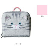 pacapo ポーチ 小さめ 通販 小物入れ 化粧ポーチ メイクポーチ コスメポーチ マルチ 仕切り 猫グッズ 雑貨 かわいい 旅行 猫雑貨 パカポ リップケース 可愛い 女の子 ミニ 高校生 中学生