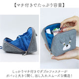 pacapo ポーチ 小さめ 通販 小物入れ 化粧ポーチ メイクポーチ コスメポーチ マルチ 仕切り 猫グッズ 雑貨 かわいい 旅行 猫雑貨 パカポ リップケース 可愛い 女の子 ミニ 高校生 中学生