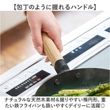 鉄フライパン 日本製 通販 鉄製 フライパン 20cm 浅型フライパン 鉄製フライパン オーブン IH ガス IH対応 ガス火 取っ手が取れる ライクイット like-it