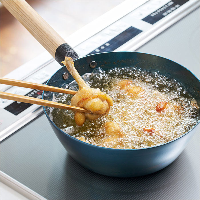 鉄フライパン 日本製 通販 鉄製 フライパン 20cm 深型フライパン 鉄製フライパン オーブン IH ガス IH対応 ガス火 取っ手が取れる ライクイット like-it