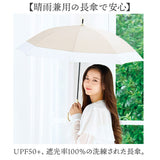 Nakatani 日傘 通販 晴雨兼用傘 長傘 916-064 UV タイニー バイカラー 傘 レディース かさ カサ アンブレラ Parasol 50cm UVカット 中谷 ナカタニ 無地 レイングッズ 大人 可愛い
