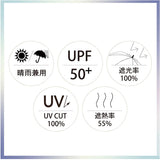 Nakatani 日傘 通販 晴雨兼用傘 折りたたみ傘 926-064 UV タイニー バイカラー 傘 レディース かさ カサ アンブレラ Parasol 50cm UVカット 中谷 ナカタニ 無地 レイングッズ 大人 可愛い