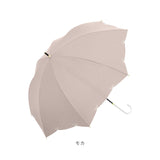 Nakatani 日傘 通販 晴雨兼用傘 長傘 916-067 UV ブルーム 傘 レディース かさ カサ アンブレラ Parasol 55cm UVカット 中谷 ナカタニ 無地 レイングッズ 大人 可愛い かわいい おしゃれ