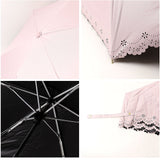 Nakatani 日傘 通販 晴雨兼用傘 折りたたみ傘 折りたたみ 傘 レディース かさ カサ アンブレラ Parasol 55cm UVカット 中谷 ナカタニ ブラックコーティング レイングッズ 大人 可愛い