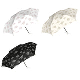 Nakatani 日傘 通販 晴雨兼用傘 折りたたみ傘 折りたたみ 傘 レディース かさ カサ アンブレラ Parasol 55cm UVカット 中谷 ナカタニ ブラックコーティング レイングッズ 大人 可愛い