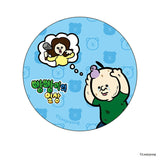 パンパンくんの日常 グッズ 通販 ぱんぱんくん 韓国 缶バッジ まじかる百貨店缶バッジ 4947864071417 缶バッチ カンバッジ カンバッチ かわいい おしゃれ 可愛い レンチキュラー