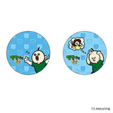 パンパンくんの日常 グッズ 通販 ぱんぱんくん 韓国 缶バッジ まじかる百貨店缶バッジ 4947864071417 缶バッチ カンバッジ カンバッチ かわいい おしゃれ 可愛い レンチキュラー