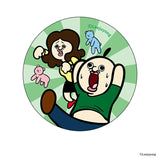 パンパンくんの日常 グッズ 通販 ぱんぱんくん 韓国 缶バッジ まじかる百貨店缶バッジ 4947864071424 缶バッチ カンバッジ カンバッチ かわいい おしゃれ 可愛い レンチキュラー