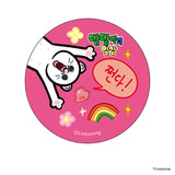 パンパンくんの日常 グッズ 通販 ぱんぱんくん 韓国 缶バッジ まじかる百貨店缶バッジ 4947864071455 缶バッチ カンバッジ カンバッチ かわいい おしゃれ 可愛い レンチキュラー