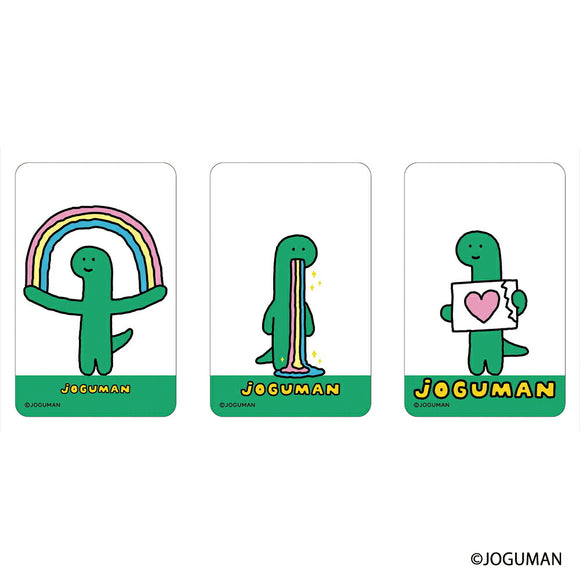 JOGUMAN グッズ 通販 ジョグマン クリアカード まじかる百貨店クリアカード 4947864071882 JOGUMAN02 スマホ裏 スマートフォン 透明 カード かわいい オシャレ 可愛い おしゃれ カワイイ