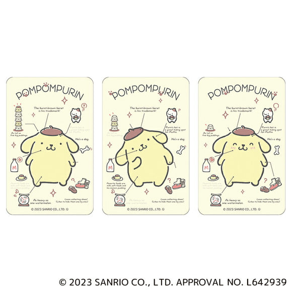 サンリオ ポムポムプリン グッズ 通販 POMPOMPURIN ステッカー まじかる百貨店ステッカー 4947864049287 ポムポムプリン03 シール ステッカーシール かわいい 可愛い カワイイ