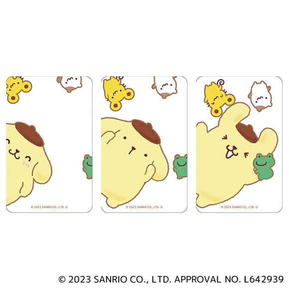 サンリオ ポムポムプリン グッズ 通販 POMPOMPURIN クリアカード まじかる百貨店クリアカード 4947864049614 ポムポムプリン02 かわいい 可愛い カワイイ 透明 推しグッズ キャラクター