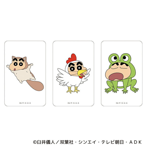 クレヨンしんちゃん グッズ 通販 クレヨン しんちゃん クリアカード まじかる百貨店クリアカード 4947864047382 クレヨンしんちゃん03 スマホ裏 スマートフォン 透明 かわいい 可愛い