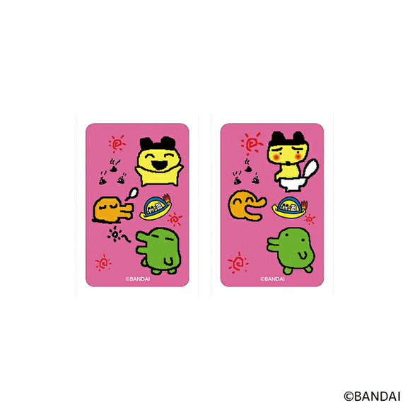 たまごっち グッズ 通販 tamagotchi クリアカード まじかる百貨店クリアカード 4947864048396 たまごっち03 スマホ裏 スマートフォン 透明 カード かわいい 可愛い カワイイ キャラクター