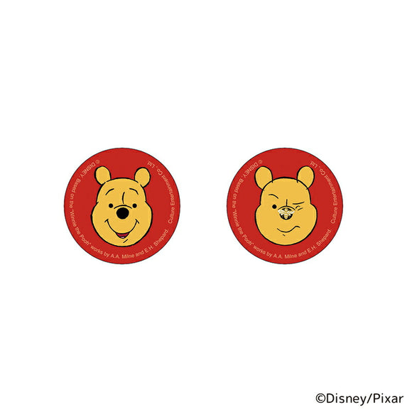 プーさん グッズ 通販 くまのプーさん 缶バッジ まじかる百貨店缶バッジ 4947864050559 くまのプーさん01 レッド 赤 缶バッチ カンバッジ カンバッチ Disney ディズニー