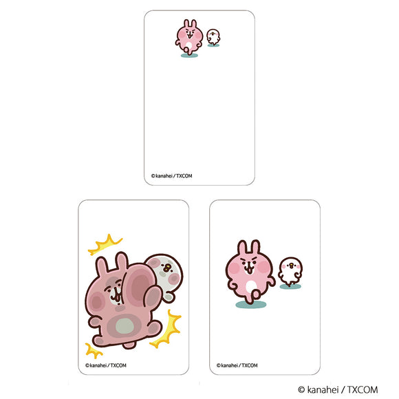 カナヘイ グッズ 通販 カナヘイの小動物 クリアカード まじかる百貨店クリアカード 4947864051372 カナヘイの小動物05 スマホ裏 スマートフォン 透明 カード かわいい 可愛い カワイイ