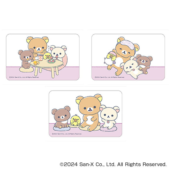 リラックマ グッズ 通販 Rilakkuma クリアカード まじかる百貨店クリアカード 4947864051853 リラックマ03 透明 スマホ裏 スマートフォン かわいい 可愛い カワイイ サンエックス