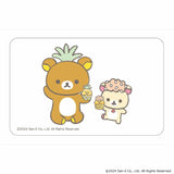 リラックマ グッズ 通販 Rilakkuma クリアカード まじかる百貨店クリアカード 4947864051860 リラックマ04 透明 スマホ裏 スマートフォン かわいい 可愛い カワイイ サンエックス