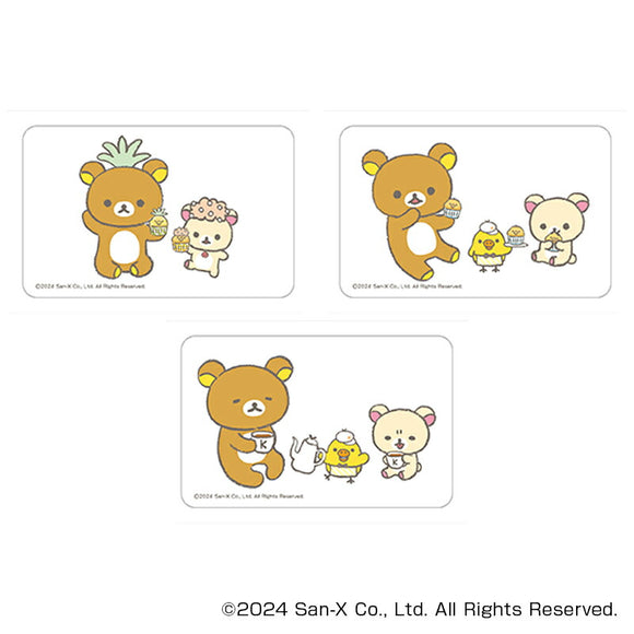 リラックマ グッズ 通販 Rilakkuma クリアカード まじかる百貨店クリアカード 4947864051860 リラックマ04 透明 スマホ裏 スマートフォン かわいい 可愛い カワイイ サンエックス