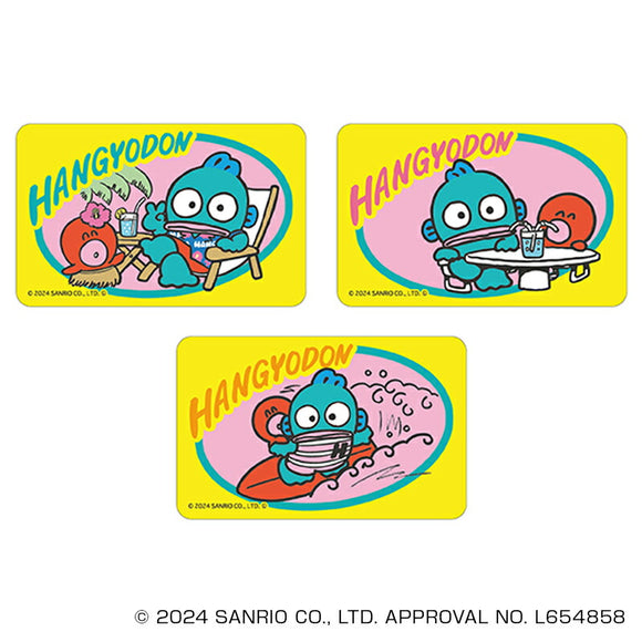 サンリオ ハンギョドン グッズ 通販 HANGYODON ステッカー まじかる百貨店ステッカー 4947864052539 ハンギョドン01 スマホステッカー シール ステッカーシール かわいい 可愛い カワイイ