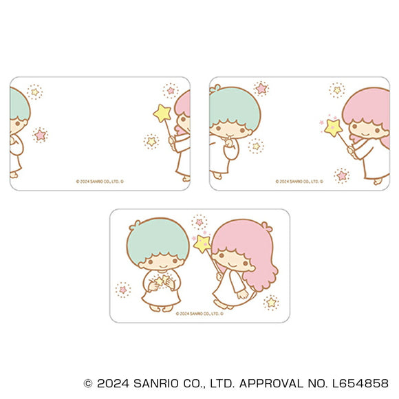 サンリオ キキララ グッズ 通販 リトルツインスターズ クリアカード まじかる百貨店クリアカード 4947864052652 リトルツインスターズ01 かわいい 可愛い カワイイ 透明 推しグッズ
