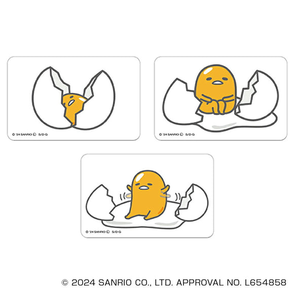 サンリオ ぐでたま グッズ 通販 GUDETAMA クリアカード まじかる百貨店クリアカード 4947864052690 ぐでたま01 かわいい 可愛い カワイイ 透明 推しグッズ キャラクター 推し活