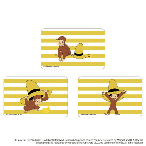 おさるのジョージ グッズ 通販 Curious George ステッカー まじかる百貨店ステッカー 4947864052737 おさるのジョージ01 シール ステッカーシール スマホ裏 絵本キャラクター かわいい