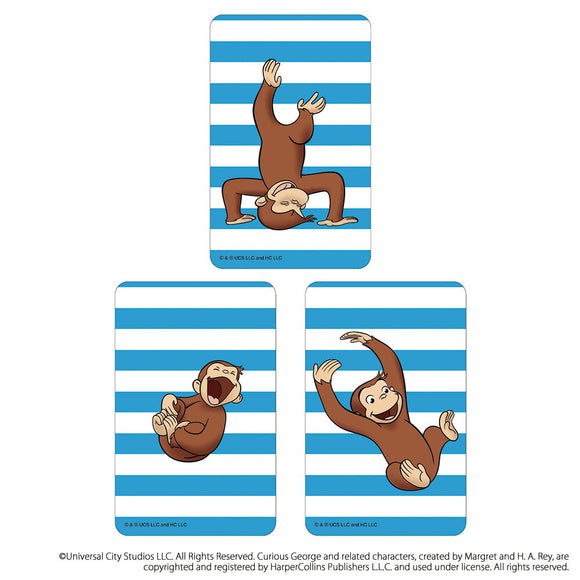 おさるのジョージ グッズ 通販 Curious George ステッカー まじかる百貨店ステッカー 4947864052768 おさるのジョージ04 シール ステッカーシール スマホ裏 絵本キャラクター かわいい