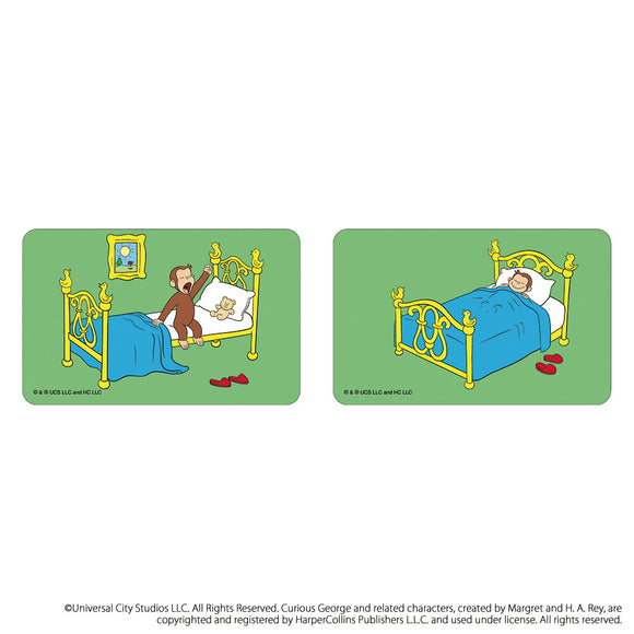 おさるのジョージ グッズ 通販 Curious George ステッカー まじかる百貨店ステッカー 4947864052799 おさるのジョージ07 シール ステッカーシール スマホ裏 絵本キャラクター かわいい