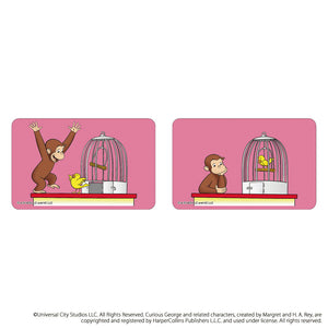 おさるのジョージ グッズ 通販 Curious George ステッカー まじかる百貨店ステッカー 4947864052805 おさるのジョージ08 シール ステッカーシール スマホ裏 絵本キャラクター かわいい