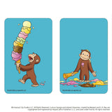 おさるのジョージ グッズ 通販 Curious George ステッカー まじかる百貨店ステッカー 4947864052812 おさるのジョージ09 シール ステッカーシール スマホ裏 絵本キャラクター かわいい