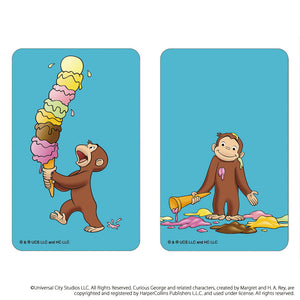 おさるのジョージ グッズ 通販 Curious George ステッカー まじかる百貨店ステッカー 4947864052812 おさるのジョージ09 シール ステッカーシール スマホ裏 絵本キャラクター かわいい