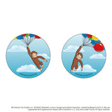 おさるのジョージ グッズ 通販 Curious George 缶バッジ まじかる百貨店缶バッジ 4947864052874 おさるのジョージ05 缶バッチ カンバッジ カンバッチ キャラクター かわいい おしゃれ