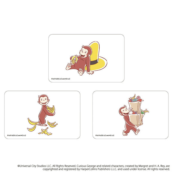 おさるのジョージ グッズ 通販 Curious George クリアカード まじかる百貨店クリアカード 4947864052881 おさるのジョージ01 絵本キャラクター かわいい 可愛い おしゃれ カワイイ